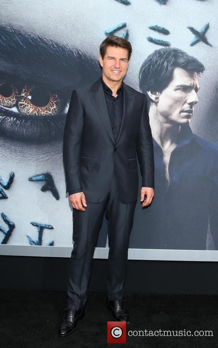 Tom Cruise at 'The Mummy' premiere