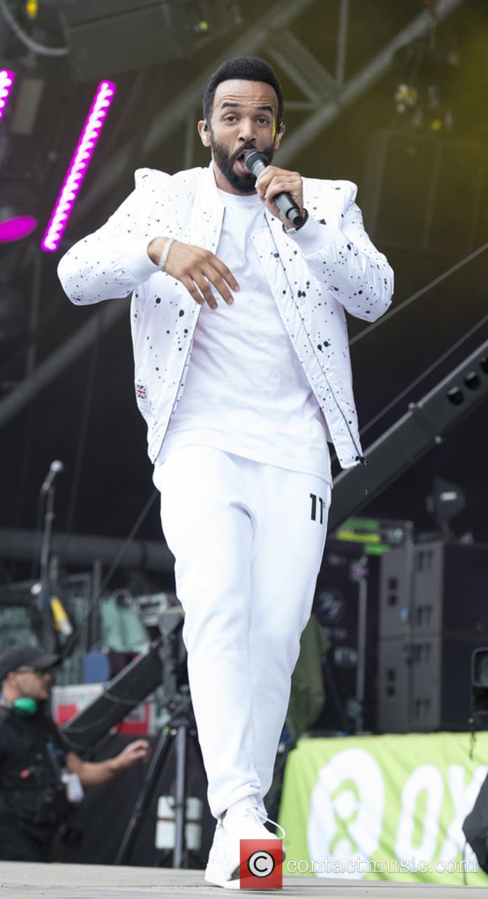 Craig David performing at Glastonbury