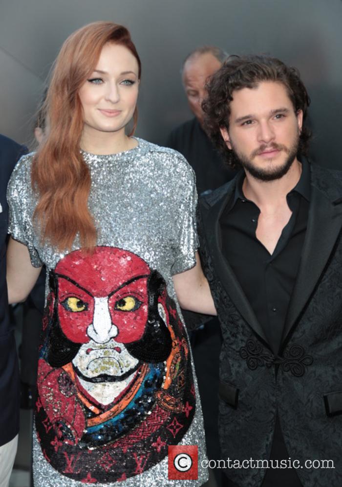 Kit Harington and Rose Leslie at 'Game of Thrones' premiere