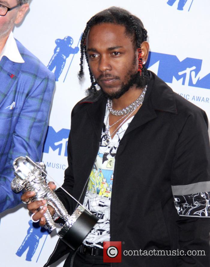 Kendrick Lamar at the 2017 MTV VMAs