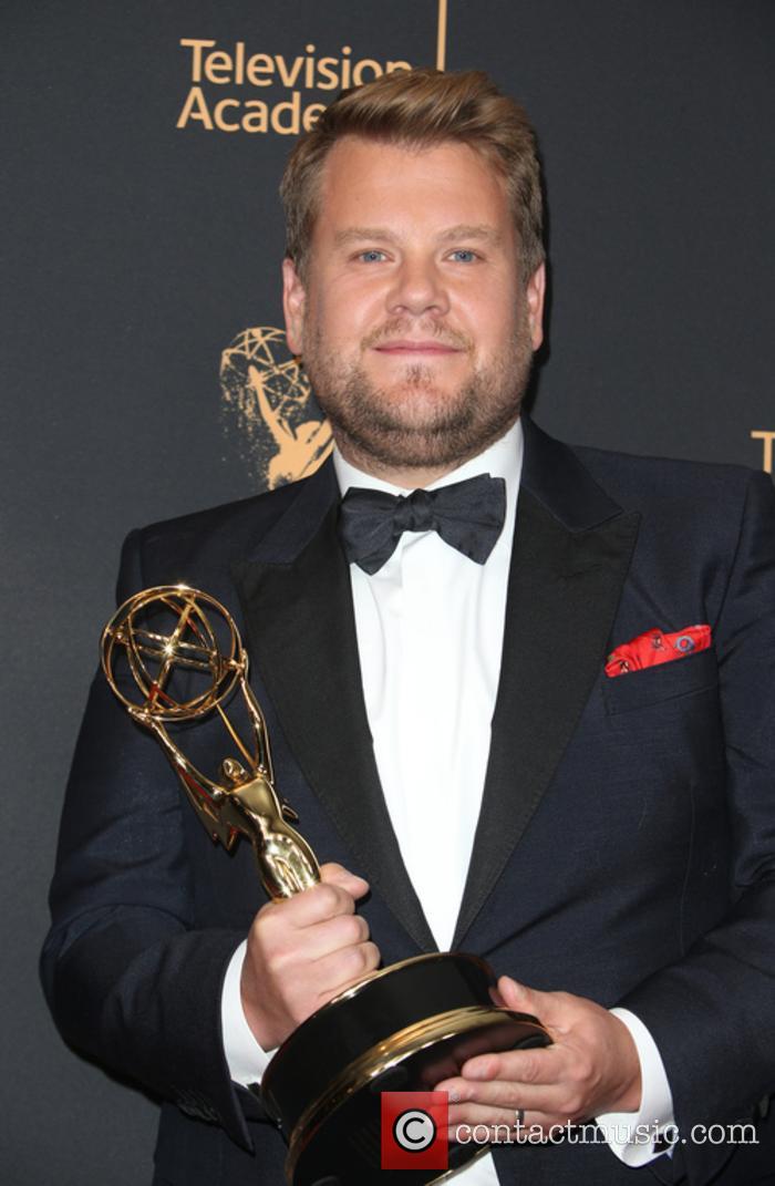 James Corden at the Emmy Awards