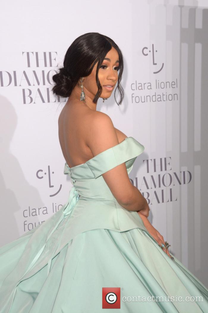 Cardi B at Rihanna's 3rd Annual Diamond Ball