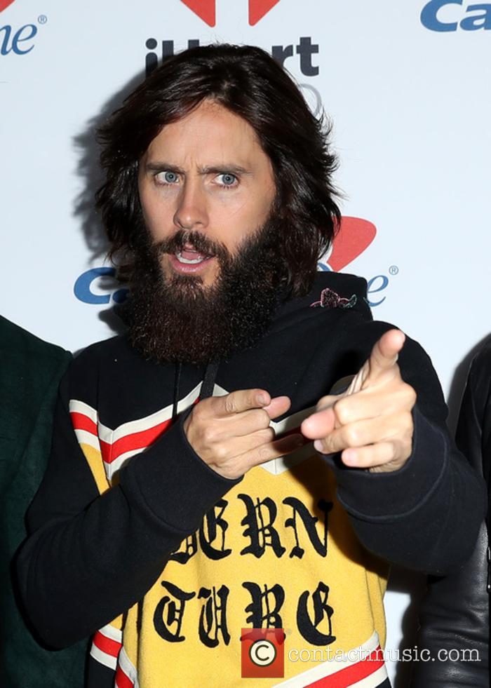 Jared Leto at the iHeartRadio Music Festival