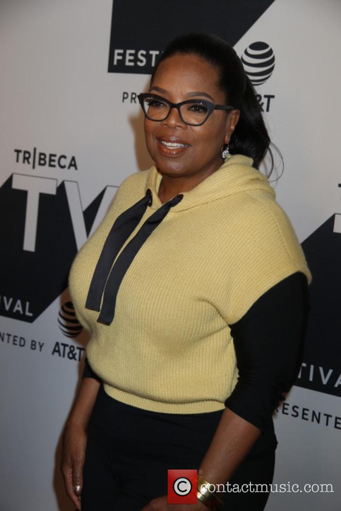 Oprah Winfrey at 'Released' premiere