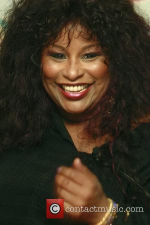 Chaka Khan speaks at a press conference a day before her performance at 'An Evening