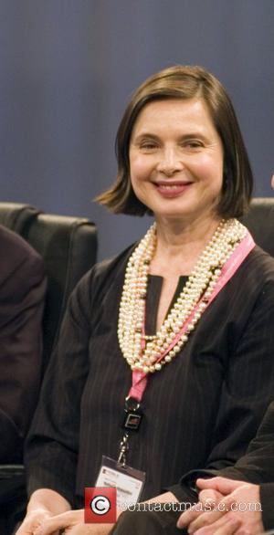 Isabella Rossellini promoting her'Green Porno' series of short films in