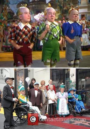 The Wizard of Oz , the Munchkins receive a star on the Hollywood Walk Of 