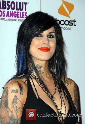 July 16, 2009 - Tattoo artist, Kat Von D hosted Cinespace Thursdays.