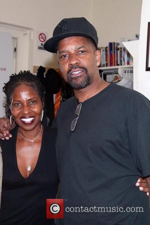 denzel washington and pauletta washington. Denzel Washington and his wife