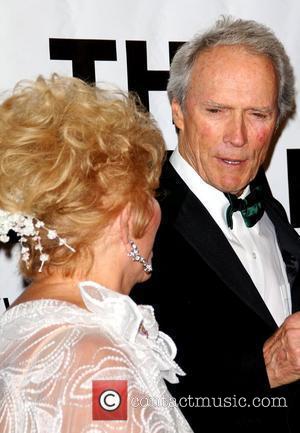 Debbie Reynolds and Clint Eastwood