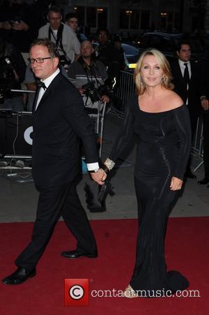 kirsty young contactmusic ross 31st arriving jonathan england halloween friday london october 2008 party