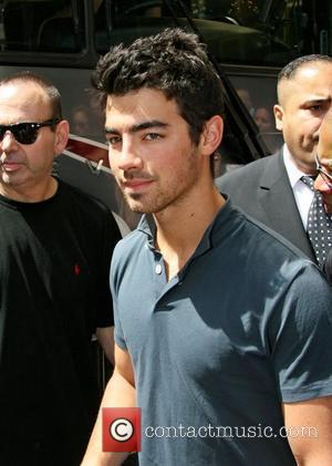 Joe Jonas leaving his Hotel in Manhattan