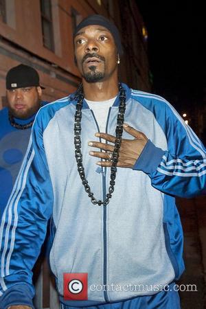 Snoop Dogg seen outside Mansion nightclub
