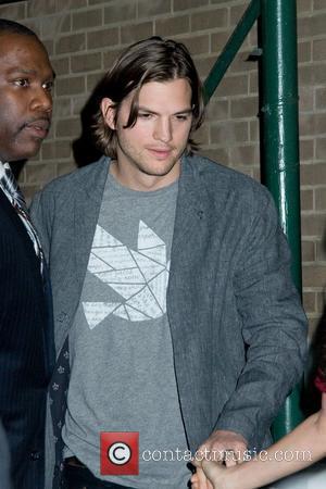 Ashton Kutcher at the DNA Foundation launch Interactive online campaign 