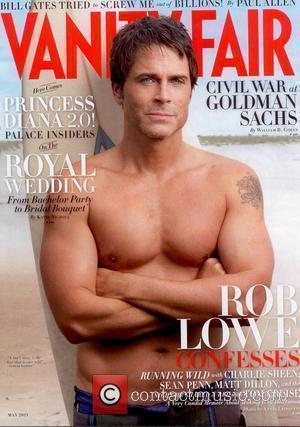 rob lowe vanity fair cover. Rob Lowe appears on the May
