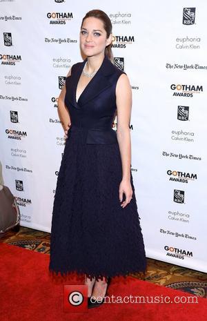 Marion Cotillard, Gotham Awards 2012