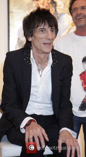 Ronnie Wood of The Rolling Stones