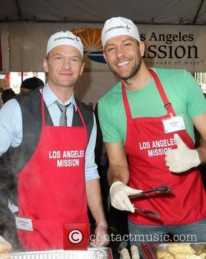 Neil Patrick Harris and Zachary Levi, LA Mission