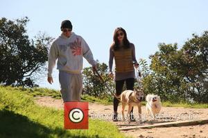 Channing Tatum and Jenna Dewan walk their dogs