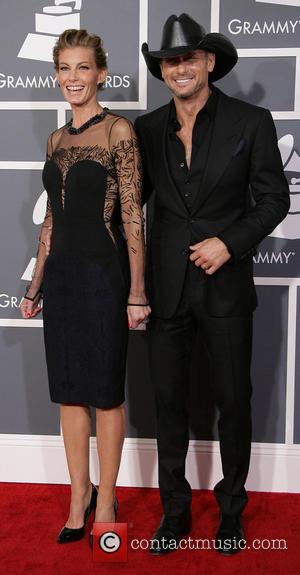 Faith Hill, Tim McGraw, Grammys 2013