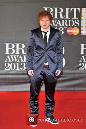 Ed Sheeran Brits 2013