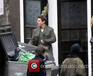 Tom Cruise - Tom Cruise filming a scene for the...