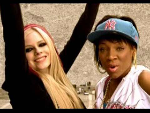 Avril Lavigne Girlfriend featuring Lil Mama Video