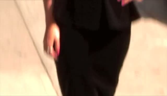Dianna Agron wows in Stella McCartney 'little black dress'