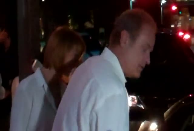 Kelsey Grammer leaving a restaurant in Beverly Hills