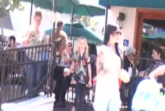 Kat Von D Leaving Urth Cafe in West Hollywood