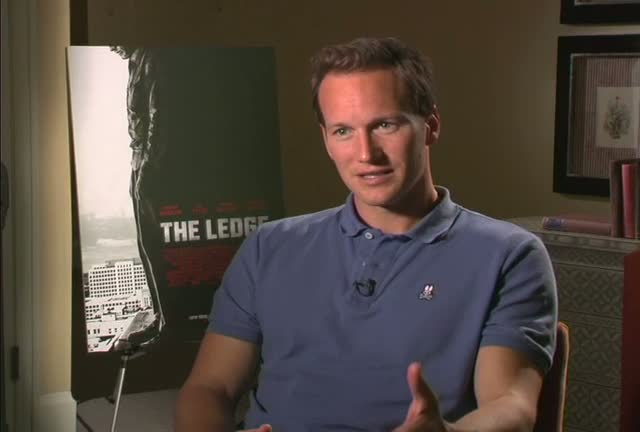 Patrick Wilson chats about his new movie "The Ledge" during a press junket at the Crosby Hotel