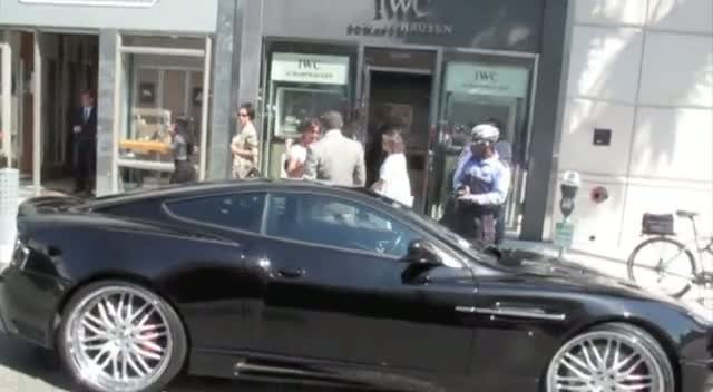 Sylvester Stallone gets a parking ticket in Beverly Hills