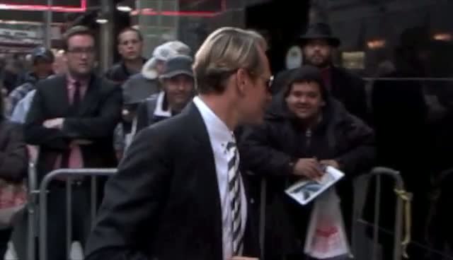 Carson Kressley In A Good Mood As He Leaves Good Morning America Studios