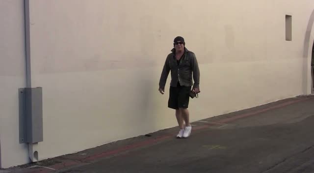 Mickey Rourke Almost Ran Over Photographer