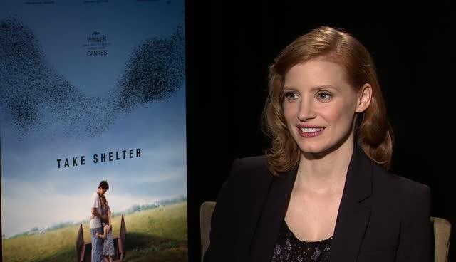 Jessica Chastain Earthquake Survivor