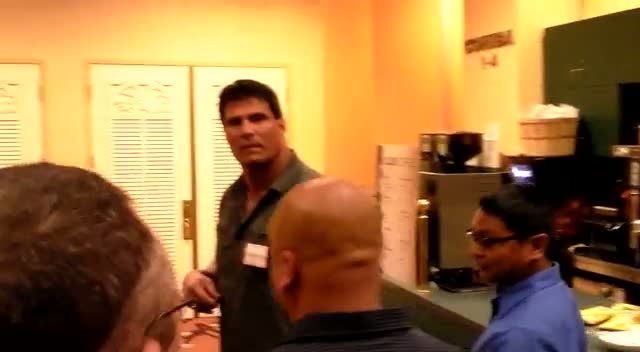 Jose Canseco Posing With Fans