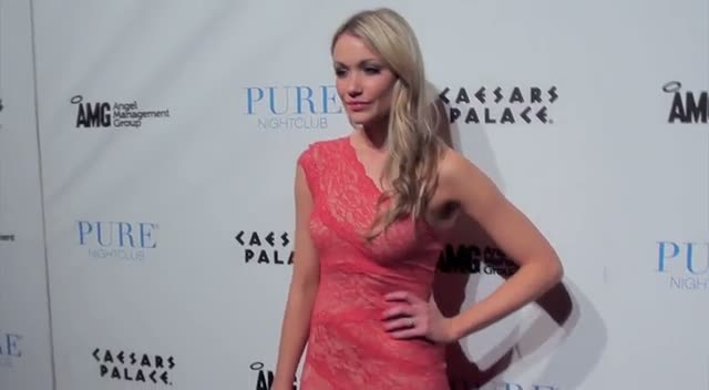 Actress Katrina Bowden Hosts Vegas Bash