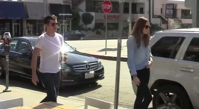 Alex Turner And Arielle Vandenberg Leave Restaurant After Enjoying Late Lunch