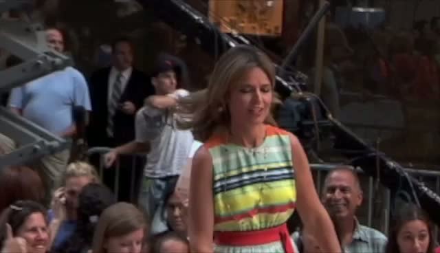 Savannah Guthrie Ignores Excessively Loud Photographer On Today Show Plaza