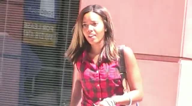 Angela Simmons Shops With Friend In LA