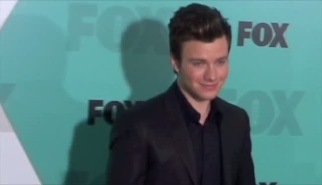 Glee Stars Lea Michele, Chris Colfer And Cory Monteith Arrive At 2012 Fox Upfront Part 3