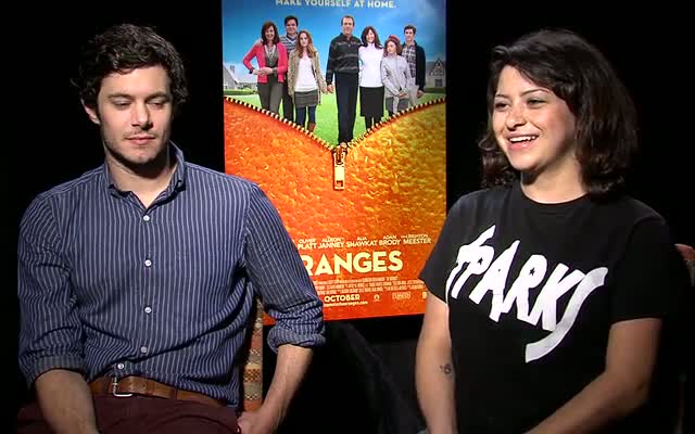 Adam Brody Admits He Has A 'Dirty Mouth' During A Press Junket With His 'Oranges' Co-star Alia Shawkat