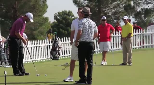 Justin Timberlake Plays Funny Man George Lopez At Shriners Golf Tournament In Vegas