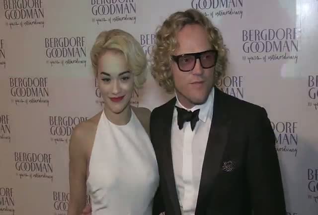 Rita Ora And Designer Peter Dundas Appears On Red Carpet For Bergdorf Goodman Anniversary - Part 2