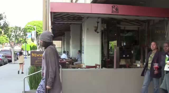 Russell Brand Takes Vagrants Out For Breakfast In Beverly Hills