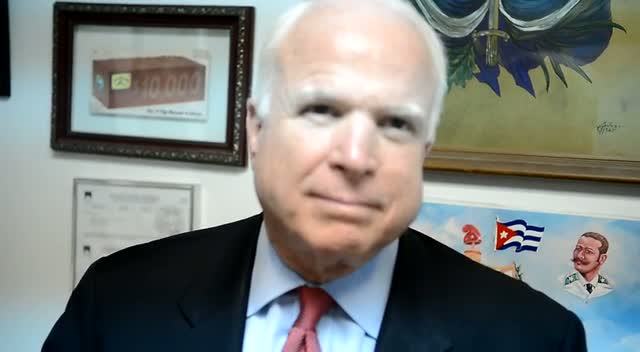 Senator John McCain Talks Haiti And Other Issues In His Florida Tour Leading Up To Election