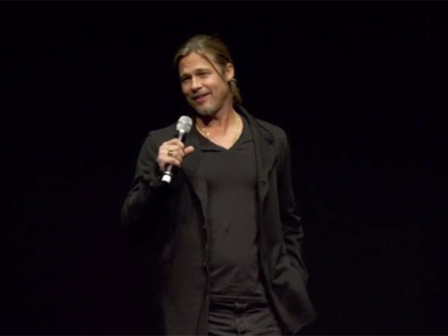 Brad Pitt Introduces His ‘World War Z’ Movie At A CinemaCon Preview