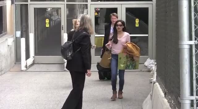 Freida Pinto Touches Down At LAX