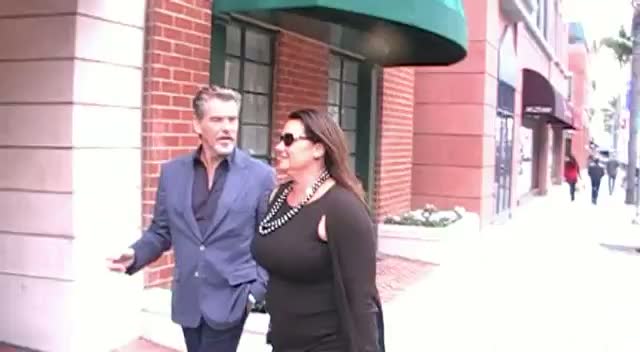 Pierce Brosnan Told He's Number One Irish Export As He Visits Beverly Hills Dentist