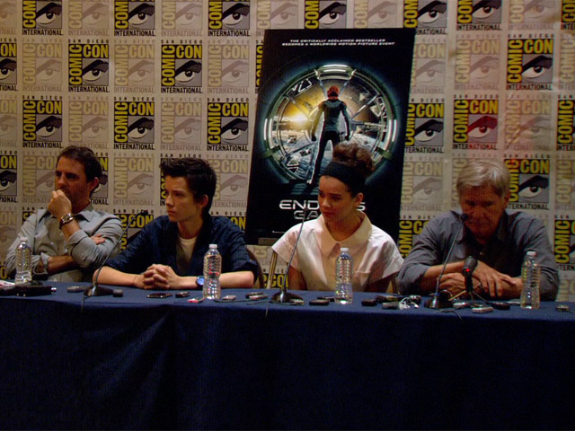 Gavin Hood Talks Non CG Sets In 'Ender's Game' Press Conference At Comic-Con - Part 2